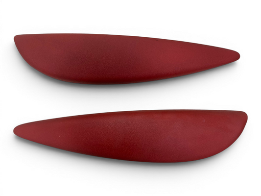Mini Cooper Interior Door Armrest Rooster Red Pair 07-15 R5x 553