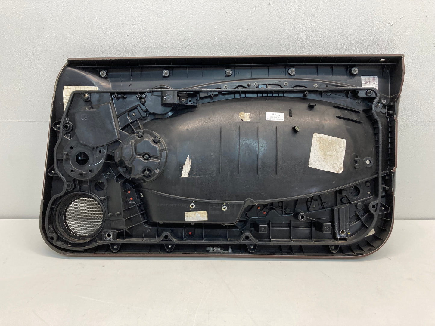 Mini Cooper Door Panels Hot Chocolate/Fluid Silver w/ Black Chrome Grille  07-15 R5x 441