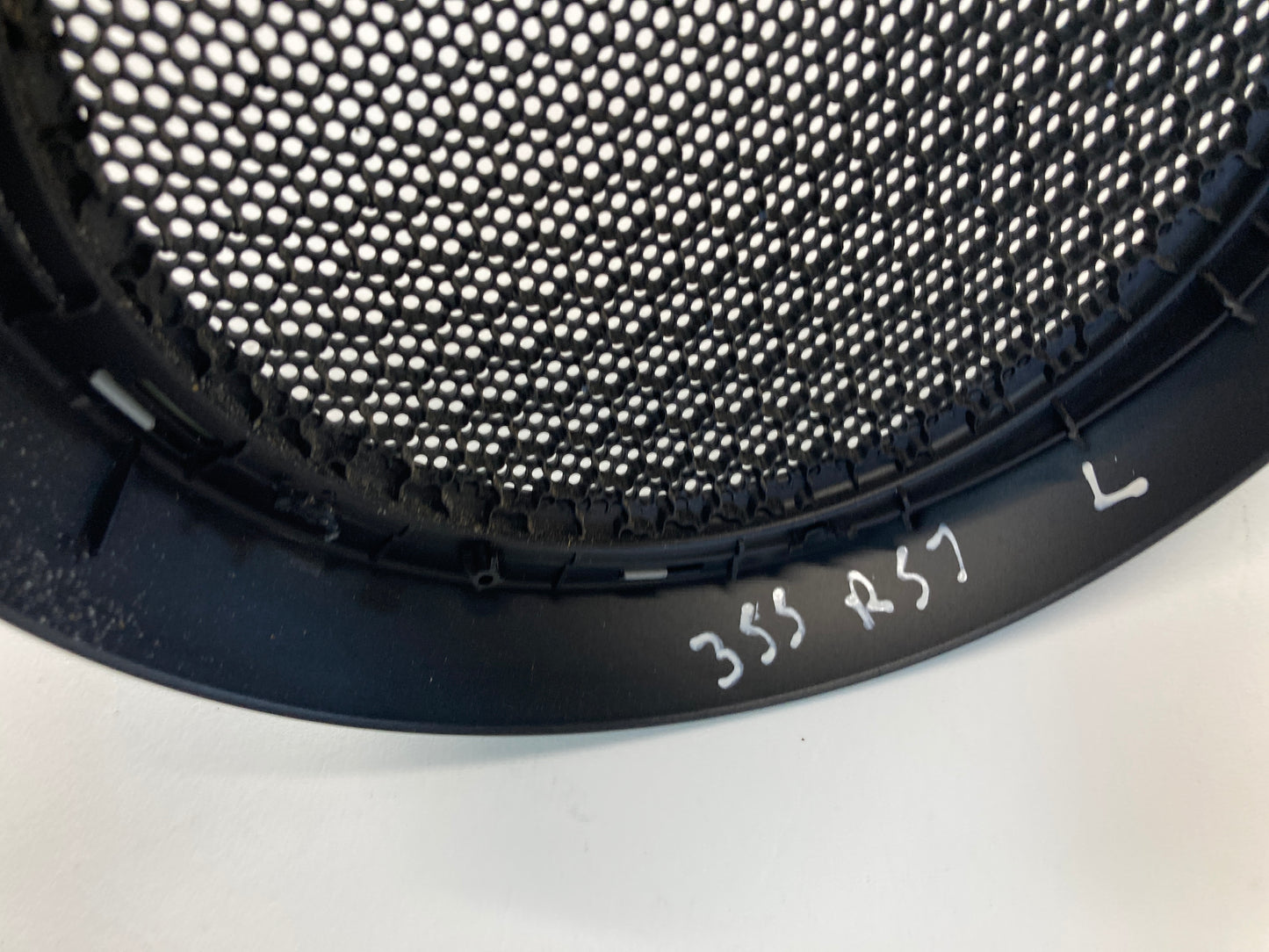 Mini Cooper Convertible Left Rear Speaker Grille Silver 51412757984 09-15 R57