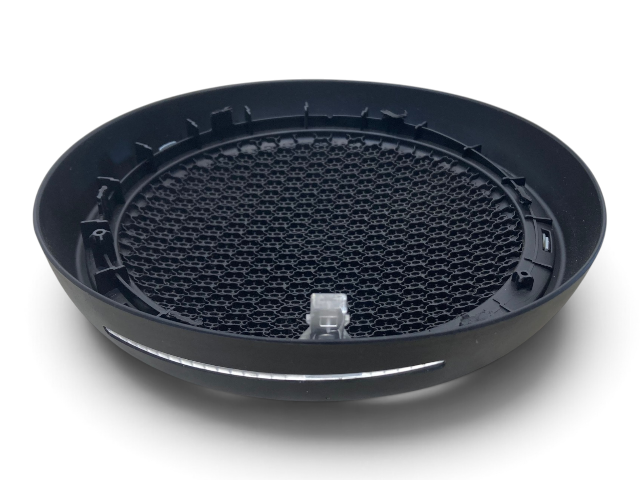 Mini Cooper Convertible Left Rear Speaker Grille Silver Lighted 51412757983 09-15 R57