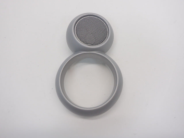 Mini Cooper Right Door Handle and Speaker Trim Silver 51417035376 R50 R52 R53