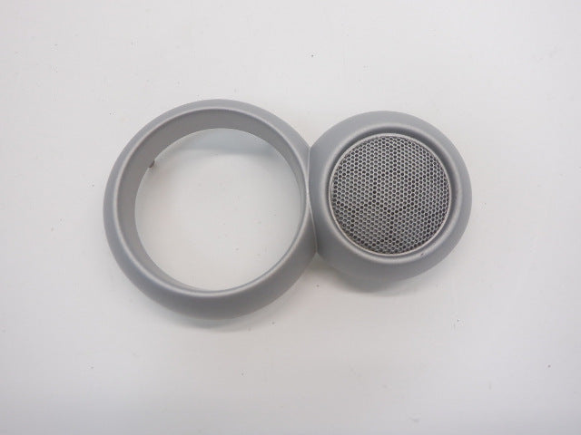 Mini Cooper Right Door Handle and Speaker Trim Silver 51417035376 R50 R52 R53