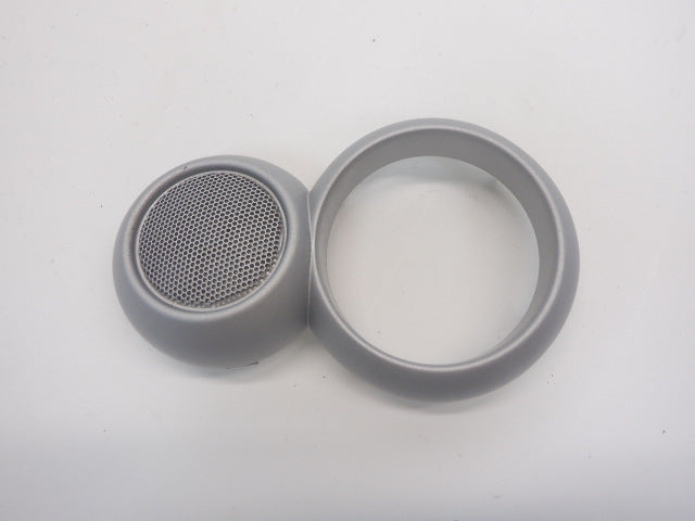 Mini Cooper Right Door Handle and Speaker Trim Silver 51417035376 R50 R52 R53