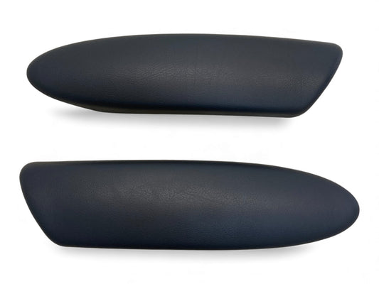 Mini Cooper Door Armrests Black Leatherette Pair 2005-2008 R50 R52 R53 490