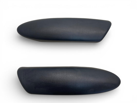 Mini Cooper Door Armrests Black Leatherette Pair 2005-2008 R50 R52 R53 526