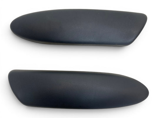 Mini Cooper Door Armrests Black Leatherette Pair 2005-2008 R50 R52 R53 540