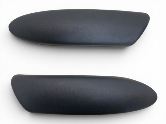 Mini Cooper Door Armrests Black Leatherette Pair 2005-2008 R50 R52 R53 548