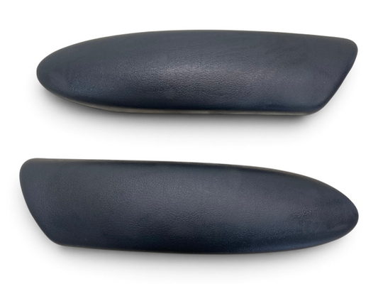 Mini Cooper Door Armrests Black Leatherette Pair 2005-2008 R50 R52 R53 560