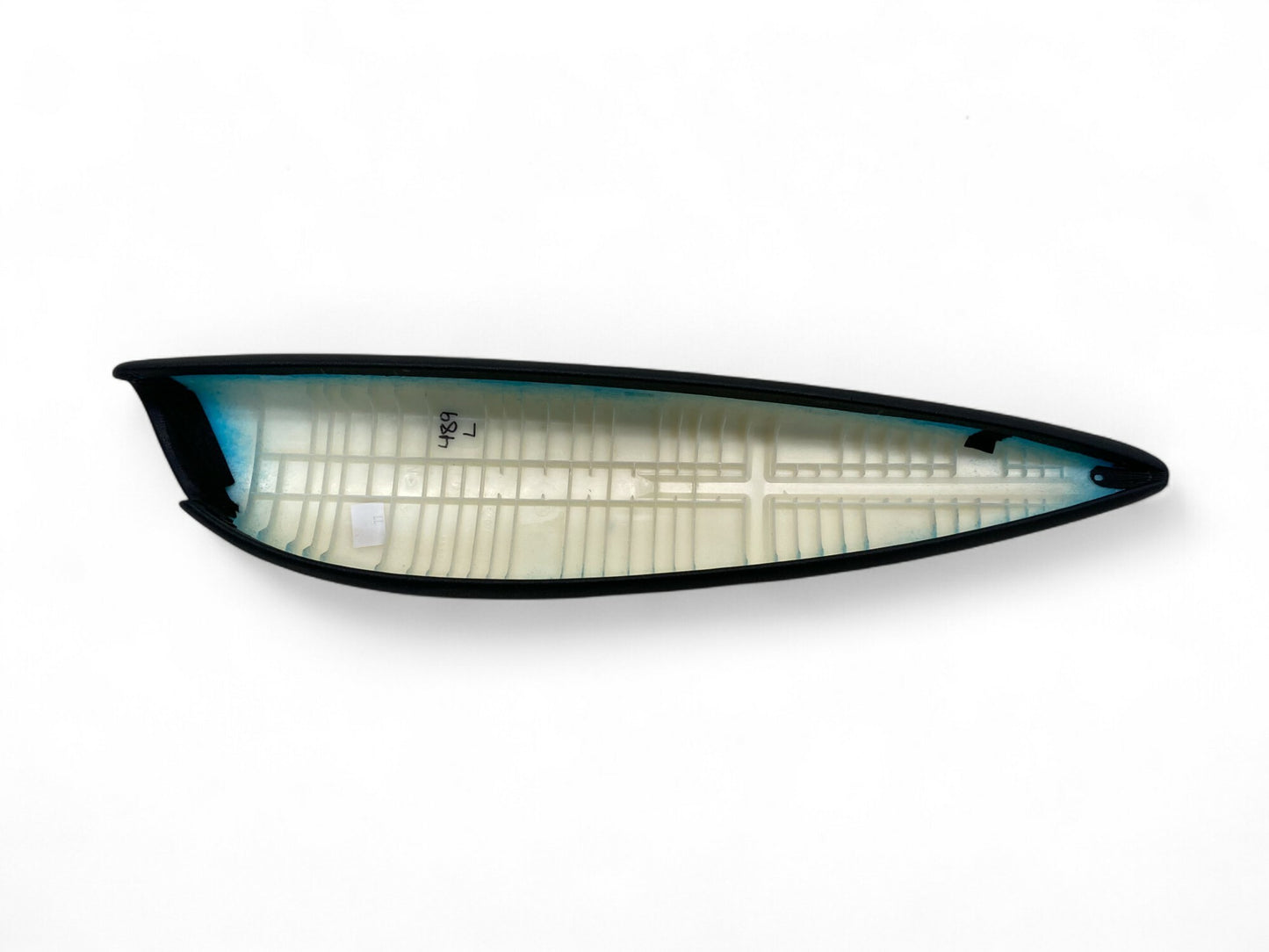 Mini Cooper Interior Door Armrest Carbon Black Pair 12-15 R5x 489