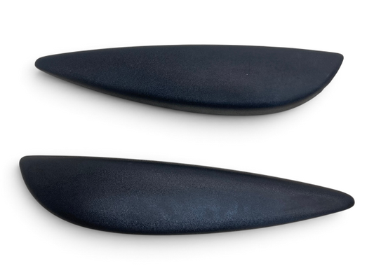 Mini Cooper Interior Door Armrest Carbon Black Pair 12-15 R5x 559