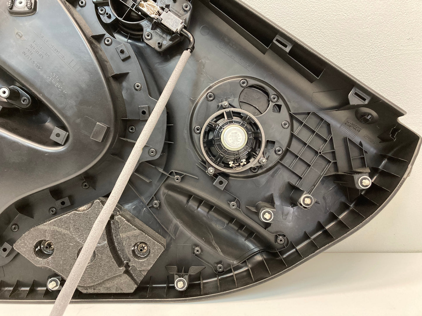 Mini Countryman Left Rear Door Trim Panel Black 51419812133 11-16 R60 402