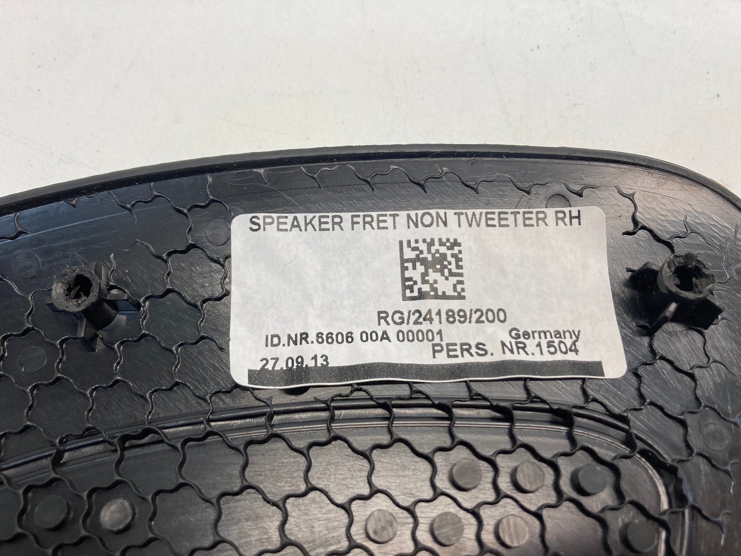 Mini Cooper Rear Lateral Panel Speaker Grilles 51432754987 51432754988 R56