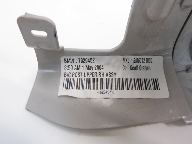 Mini Cooper Right Interior B Pillar Column Cover 51437029452 02-06 R50 R53