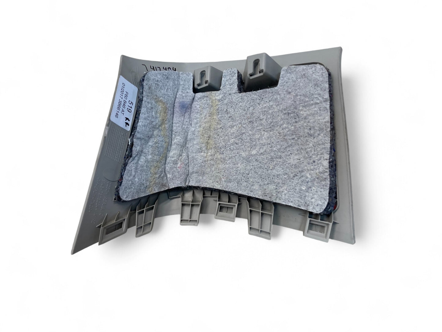 Mini Countryman Right Rear Interior D Column Cover Grey 51437417484 17-24 F60