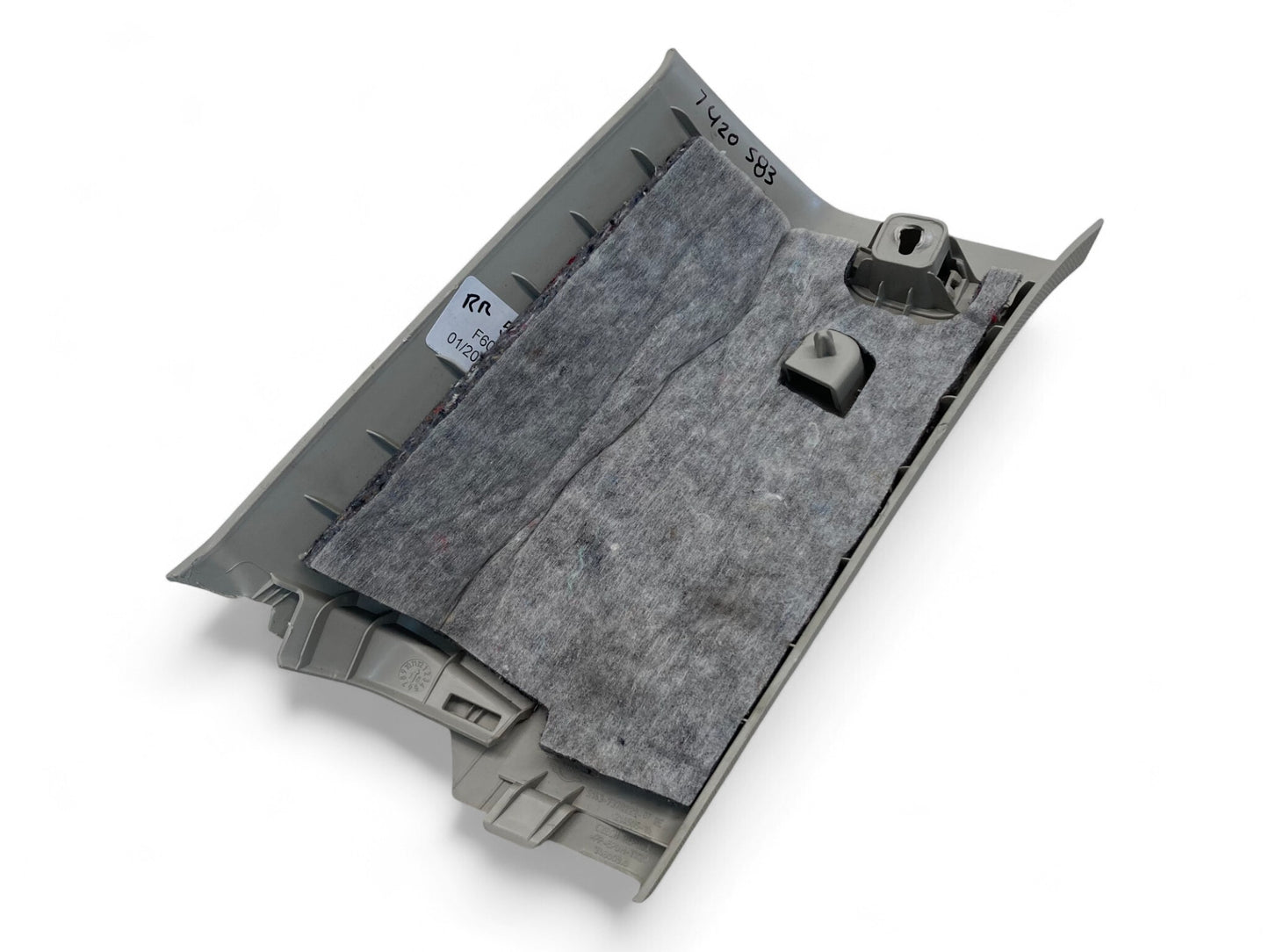 Mini Countryman Right Interior C Pillar Column Cover Grey 51437420584 17-24 F60