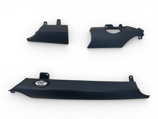 Mini Cooper Dash Knee Protection Trim Set Dark Grey  2007-2015 R5x 541