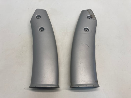 Mini Cooper Center Console Down Tube Pair Silver 02-08 R50 R52 R53 425