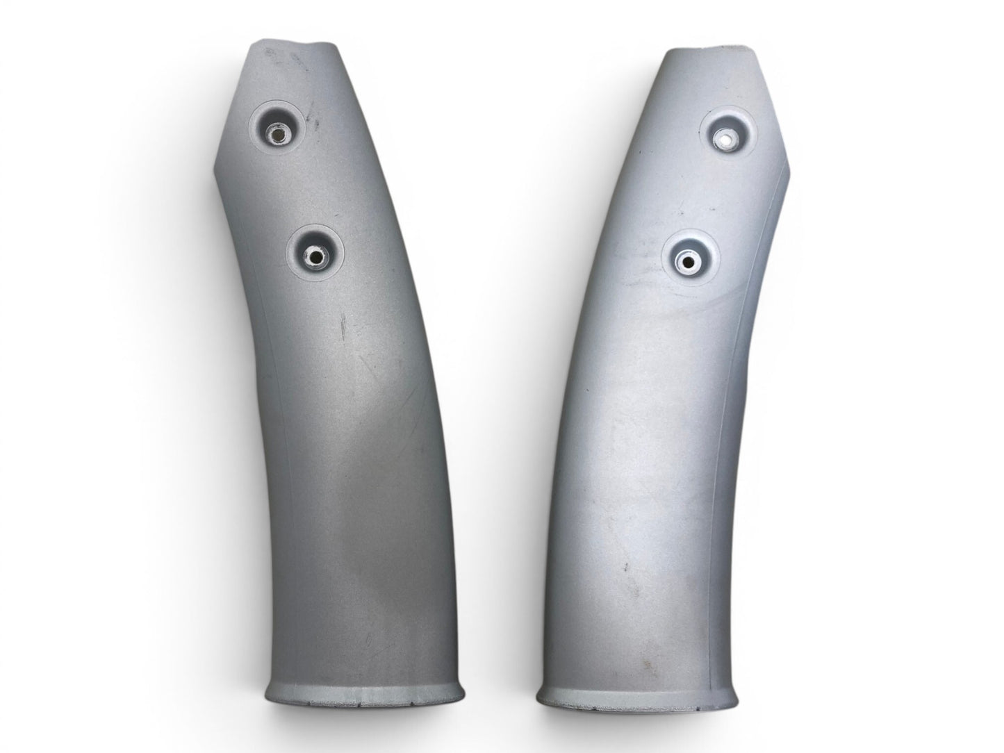 Mini Cooper Center Console Down Tube Pair Silver 2002-2008 R50 R52 R53 540