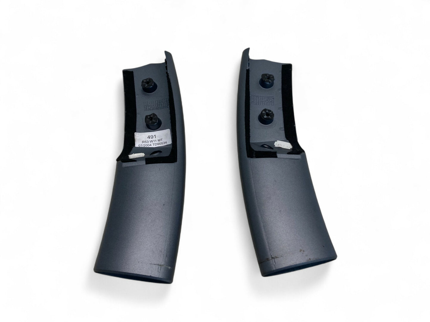 Mini Cooper Center Console Down Tube Pair Anthracite 2002-2008 R50 R52 R53 510