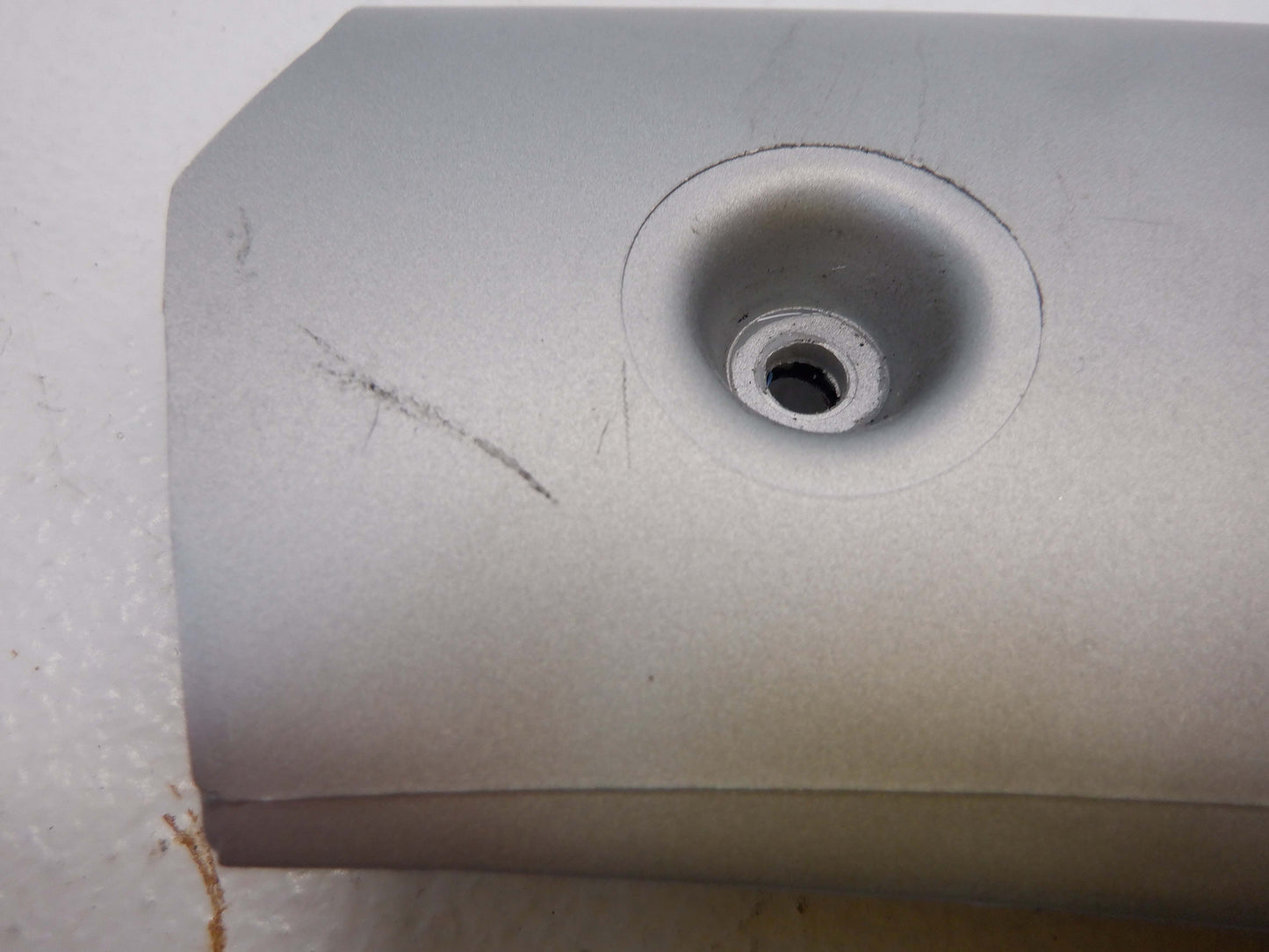 Mini Cooper Center Console Down Tube Pair Silver 02-08 R50 R52 R53 277