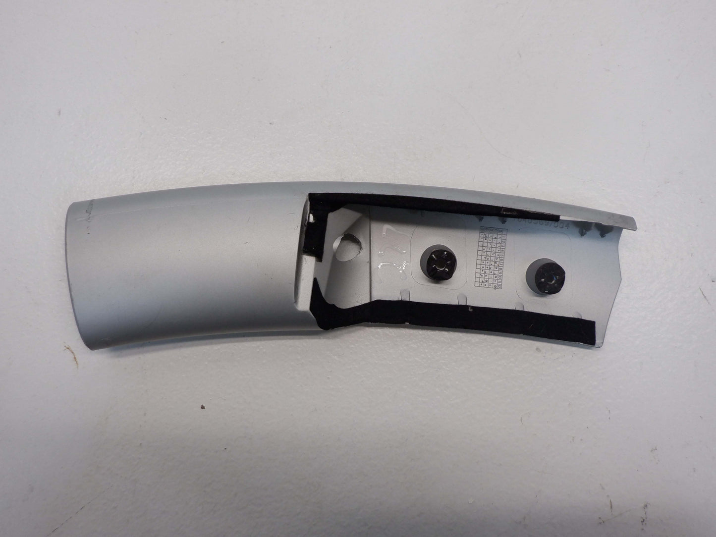 Mini Cooper Center Console Down Tube Pair Silver 02-08 R50 R52 R53 277