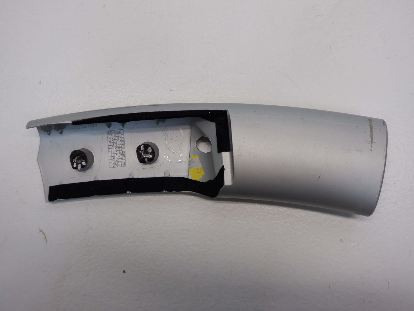 Mini Cooper Center Console Down Tube Pair Silver 02-08 R50 R52 R53 277