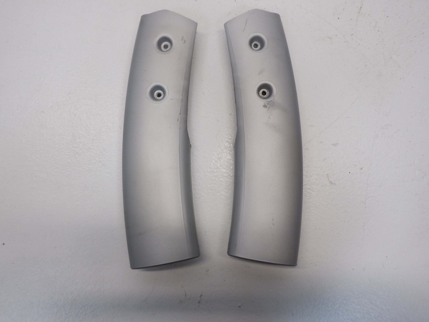 Mini Cooper Center Console Down Tube Pair Silver 02-08 R50 R52 R53 277