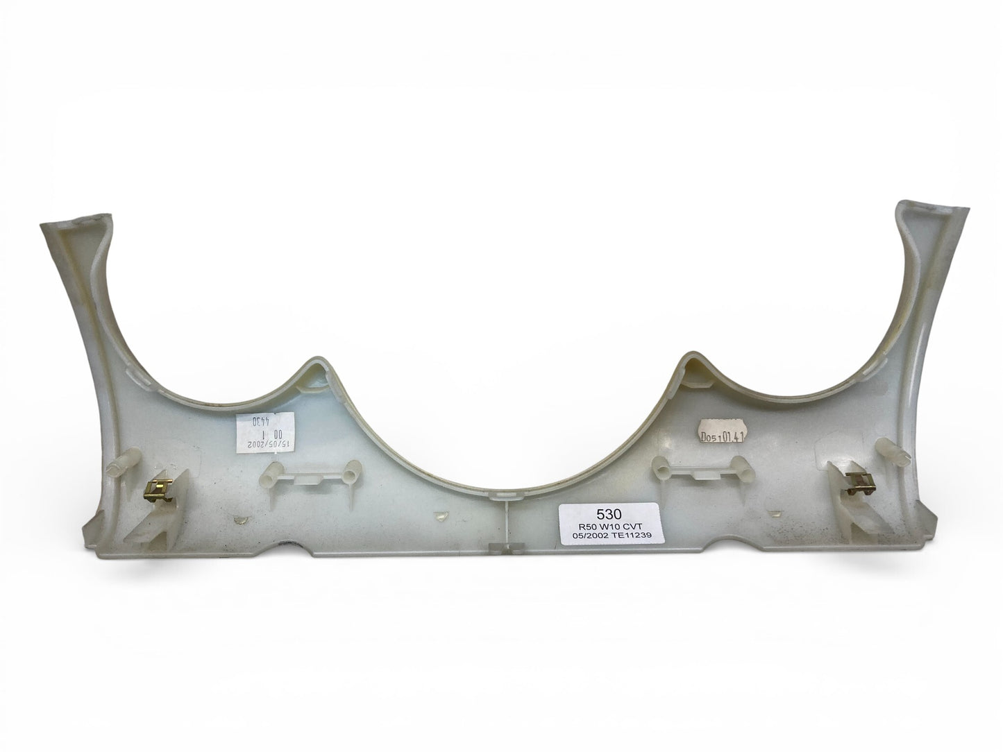 Mini Cooper Dash Trim Set 5 Piece White Silver 2002-2004 R50 R53 530