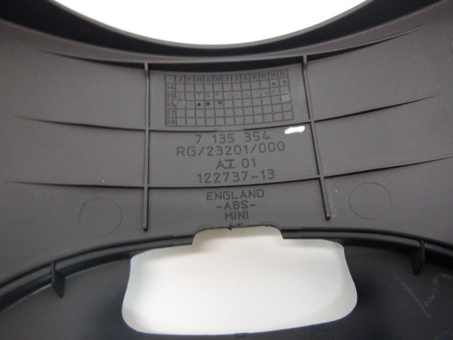 Mini Cooper Upper Steering Column Trim Single Gauge 51457135354 02-08 R50 R52 R53