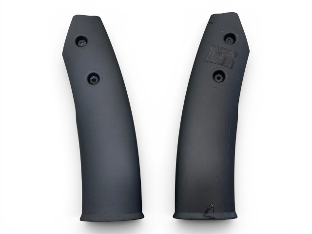 Mini Cooper Center Console Down Tube Pair Gun Metal Grey 02-08 R50 R52 R53 549