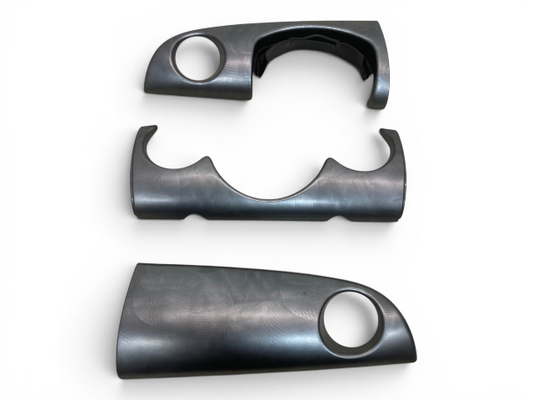 Mini Cooper 3-Piece Dash Trim Set Alloy Patina 2005-2008 R50 R52 R53 548