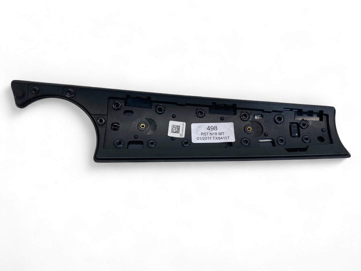 Mini Cooper Black Checkered Dash Trim Set 2007-2015 R5x 498