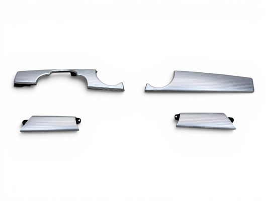 Mini Cooper Striped Alloy Aluminum Interior Dash and Door Trim Set 07-15 R5x 547