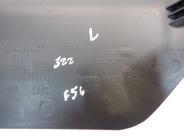 Mini Cooper Center Lower Dash Trim Panel Left 51459262441 F55 F56 F57
