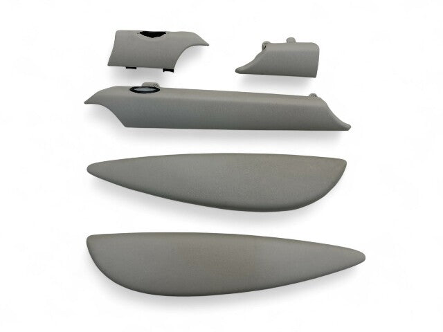 Mini Cooper Dash and Armrest Set Trim Satellite Grey Leather 2007-2015 R5x 555