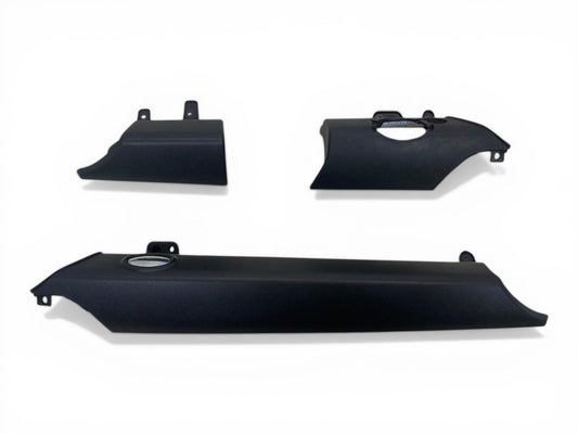 Mini Cooper Dash Knee Protection Trim Set Carbon Black 07-15 R5x 536