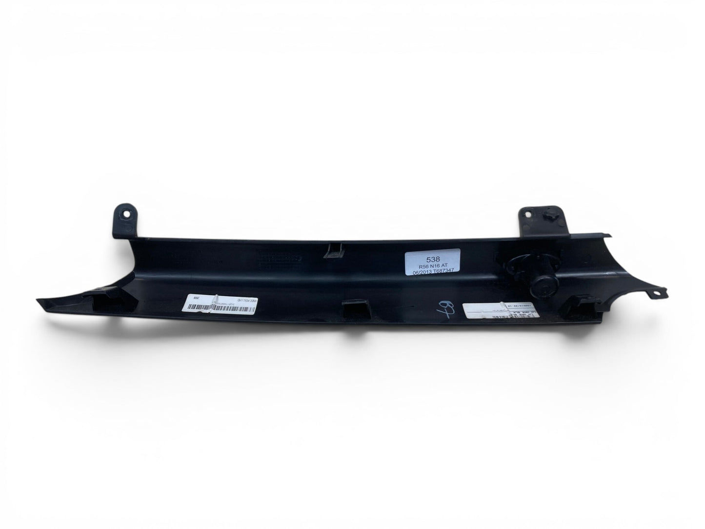 Mini Cooper Dash Knee Protection Trim Set Carbon Black 07-15 R5x 538