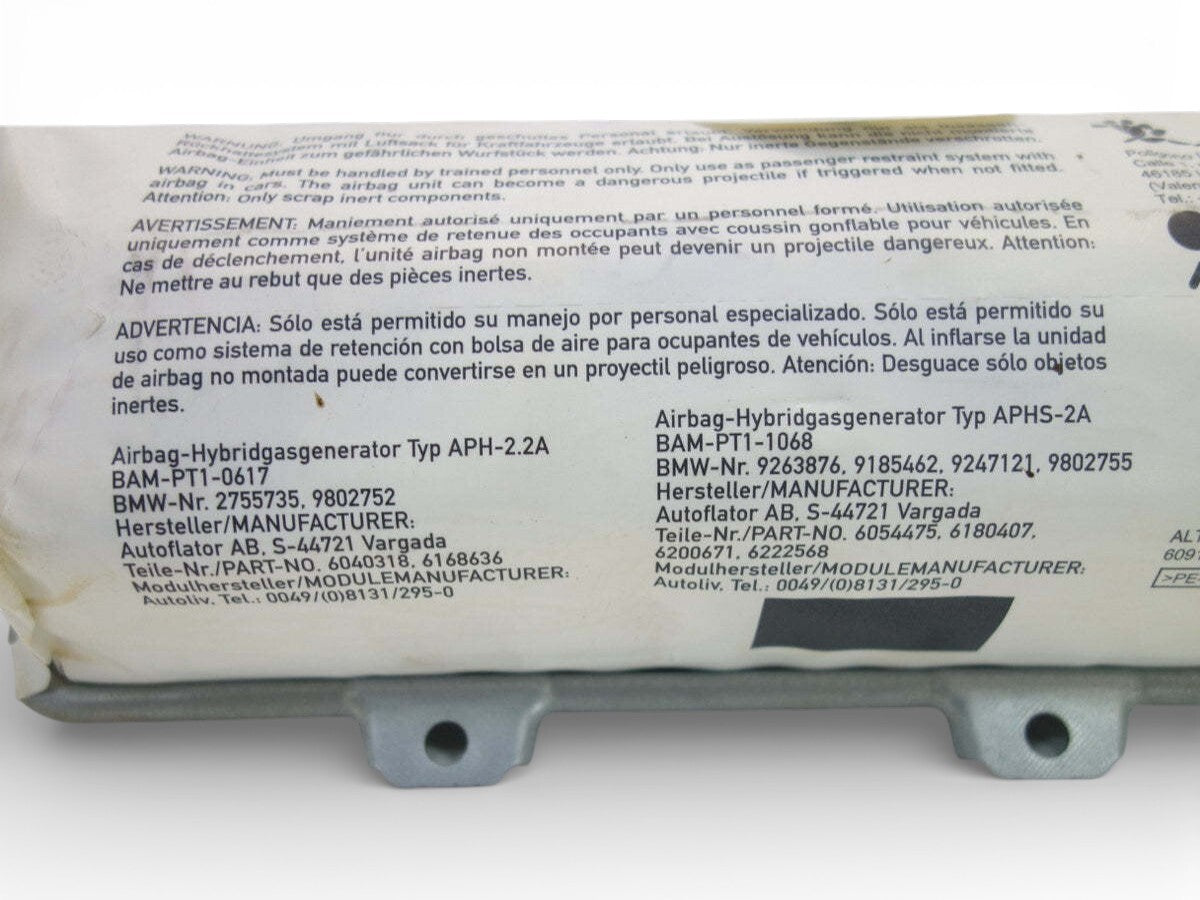 Mini Cooper Passenger Side Dash Airbag 51459802755 2011-2016 R60 R61 468