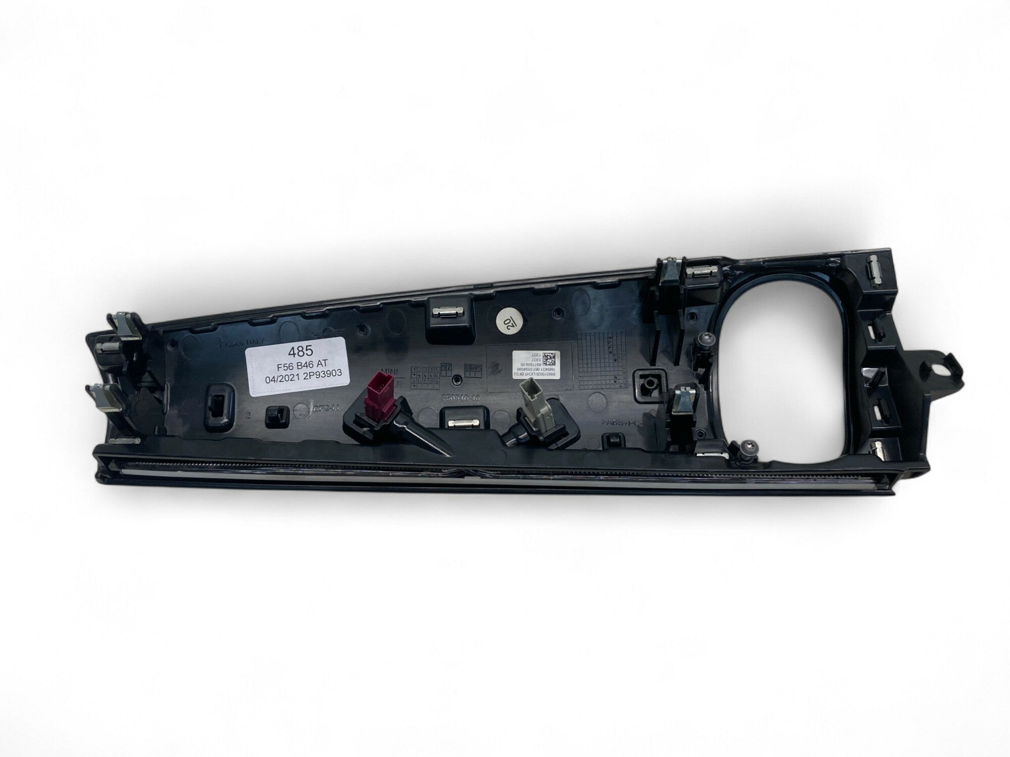 Miページ Mini Cooper Hatchback Piano Black Dash Trim Set with Illuminated