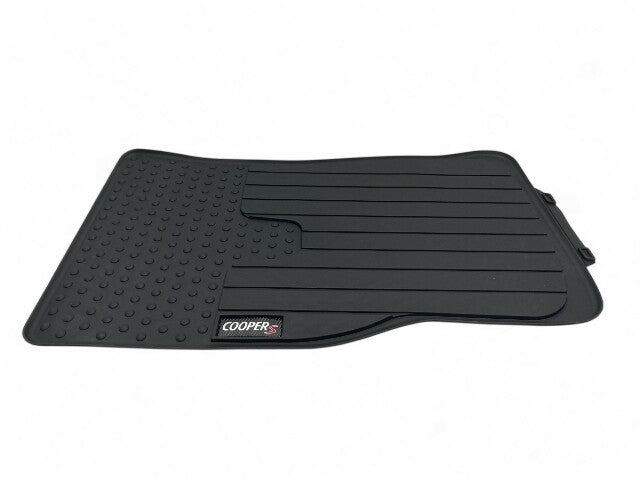 Mini Cooper S All-Weather Rubber Front Floormats NEW 51472243908 07-15 R5x