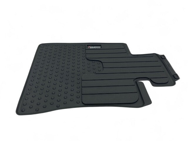 Mini Cooper S All-Weather Rubber Front Floormats NEW 51472243908 07-15 R5x
