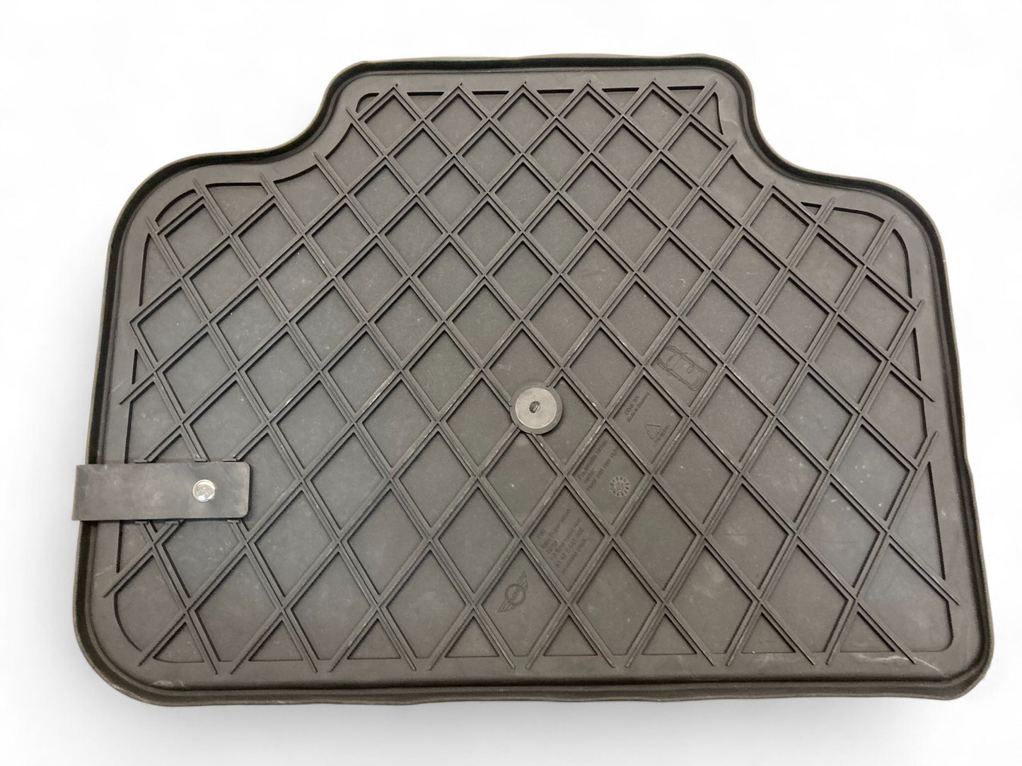 Mini Cooper Black Rubber Floor Mat Set 51472447606 2017-2024 F60 519