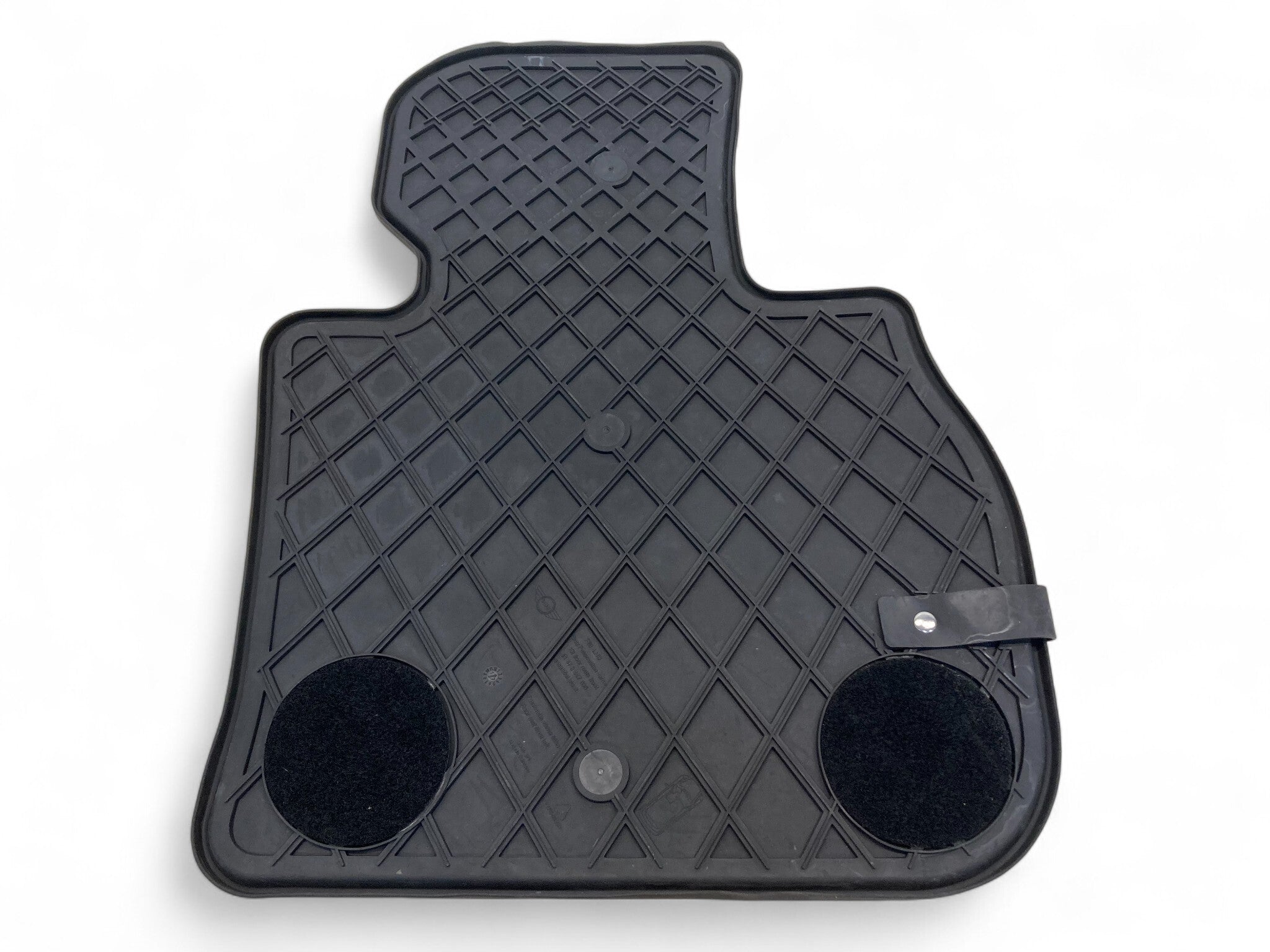 グルーミー　マット Mini Cooper Black Rubber Floor Mat Set 51472447606 2017-2024 F60