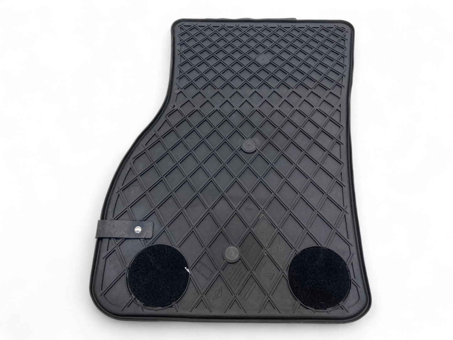 Mini Cooper Black Rubber Floor Mat Set 51472447606 2017-2024 F60 519