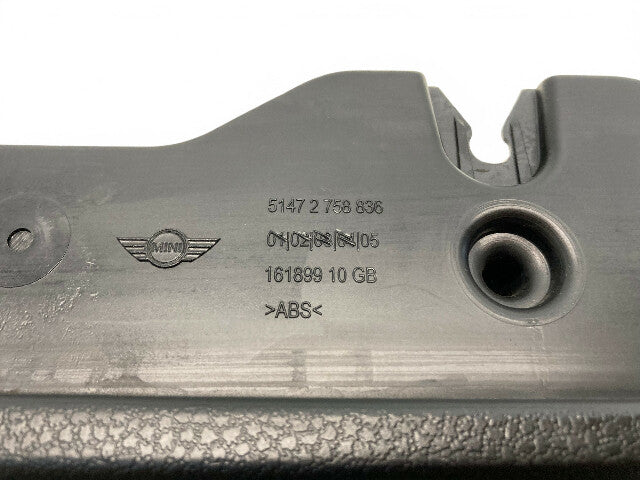 Mini Coupe Roadster Trunk Load Through Cover 51472758836 12-15 R58 R59