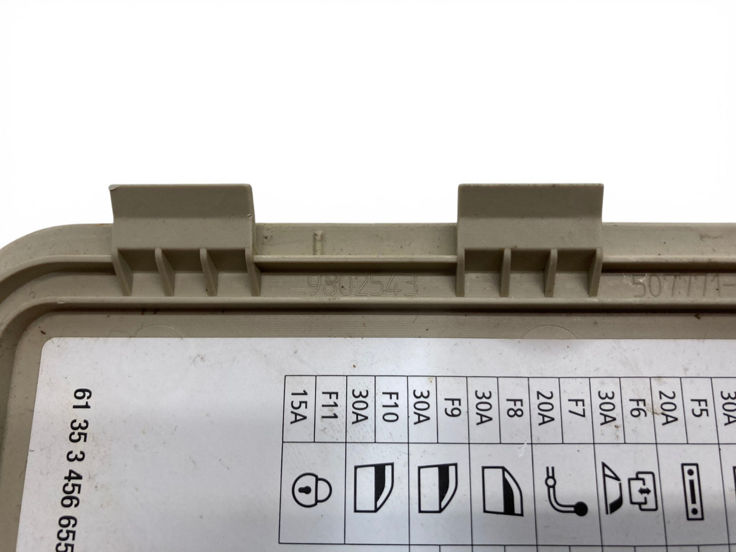 Mini Countryman Paceman Fuse Panel Access Cover Beige 51479806196 11-16 R6x