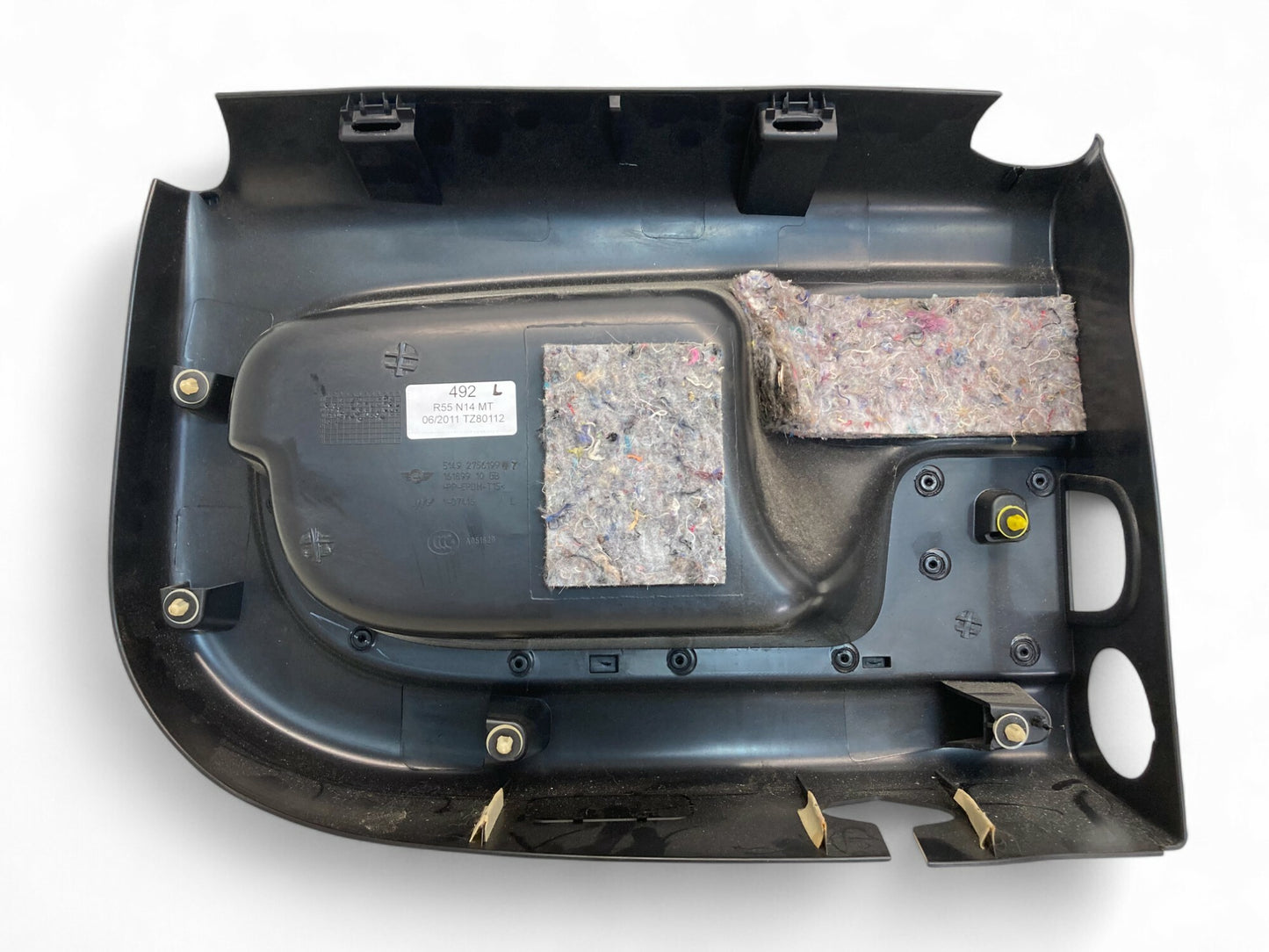 Mini Cooper Clubman Left Rear Door Trim Panel 51492756199 2008-2014 R55 507