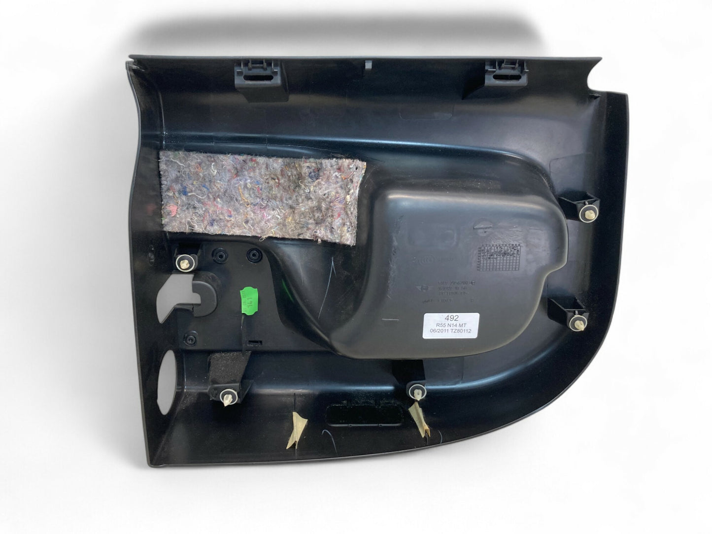 Mini Cooper Clubman Right Rear Door Trim Panel 51492756200 2008-2014 R55 507