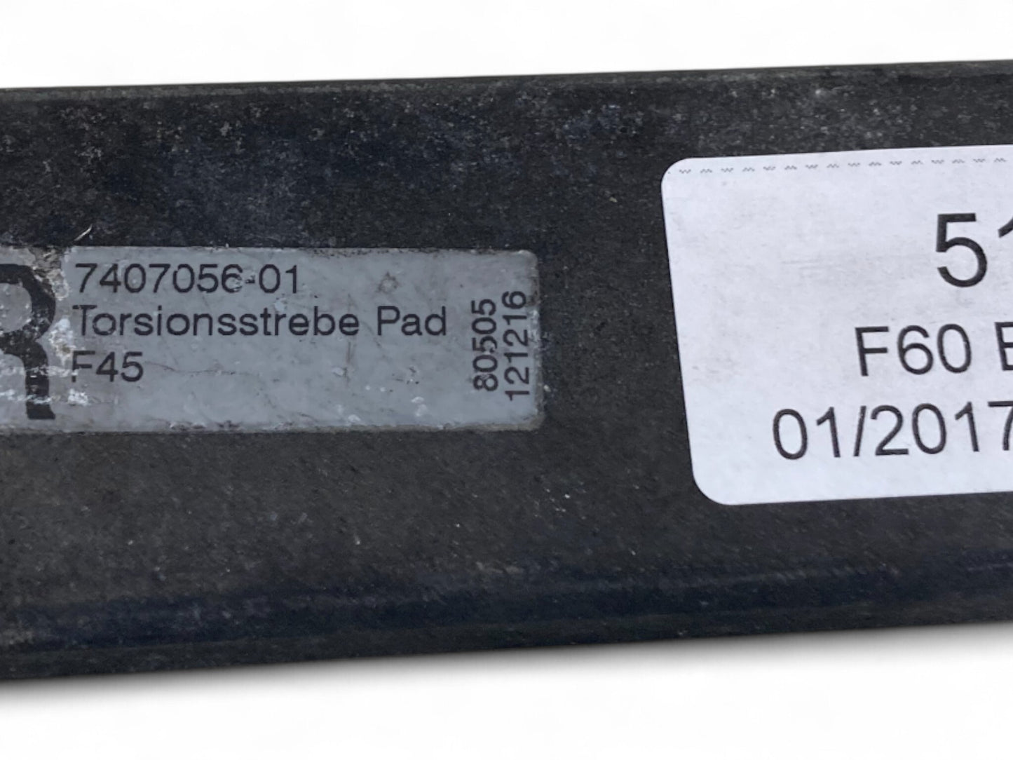 Mini Cooper Right Rear Strut Brace 51617407056 2016-2024 F54 F60