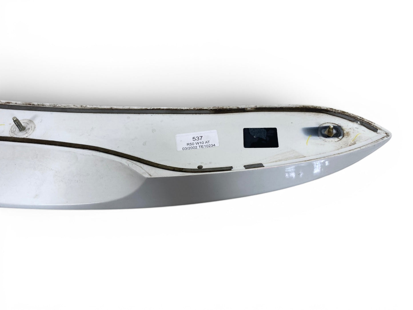 Mini Cooper Base Hatchback Rear Spoiler White 51627117730 2002-2006 R50 537